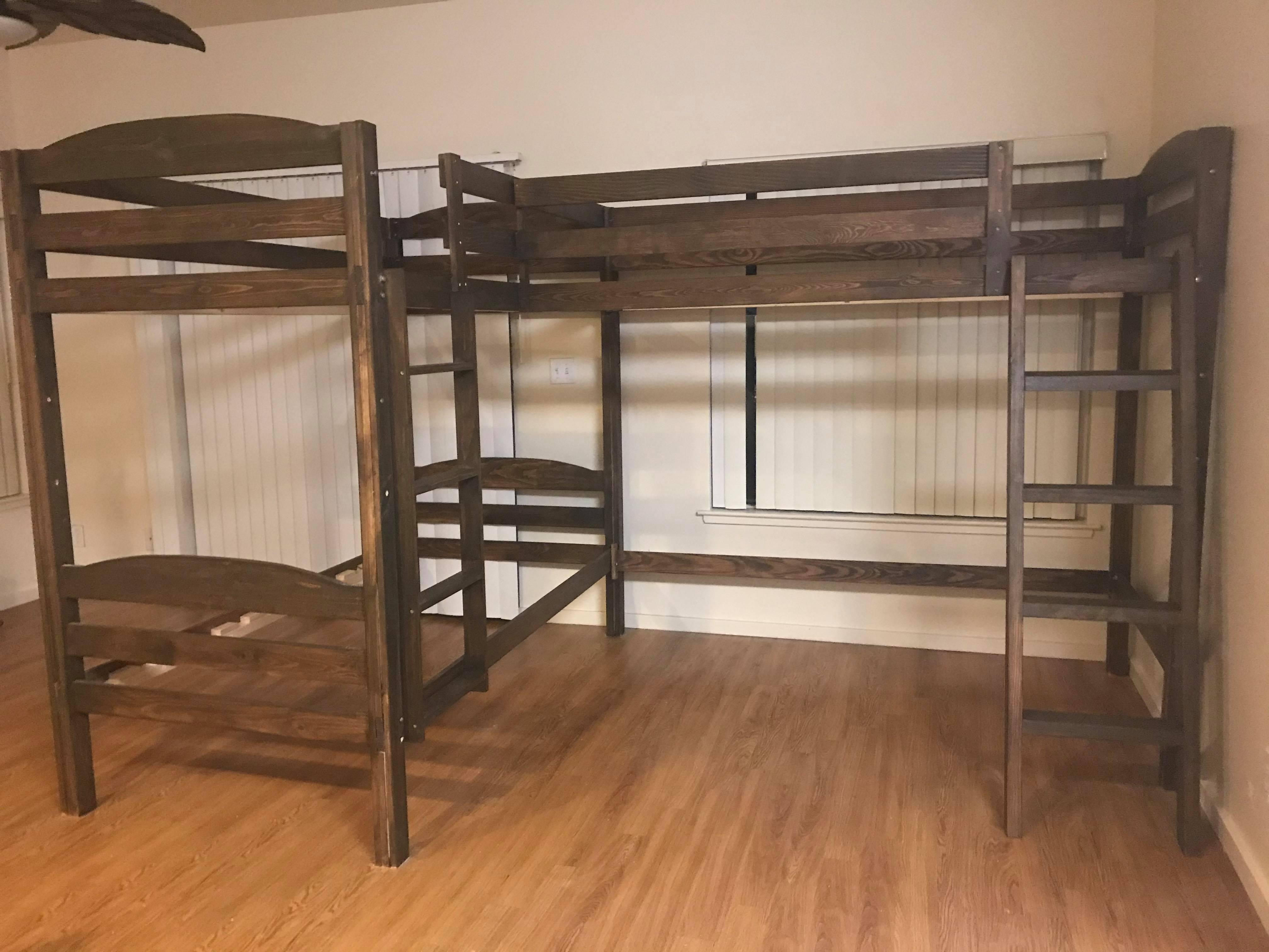 Soone L shaped loft bed Elon’s